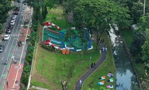 Dorong Kualitas Hidup Kawasan, Taman Bendera Pusaka Hadir sebagai Ruang Rekreasi Baru | KF Map – Digital Map for Property and Infrastructure in Indonesia