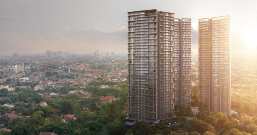 Savyavasa Luxury Apartment Project Allocates 70% Land Area for Green Space | KF Map – Digital Map for Property and Infrastructure in Indonesia