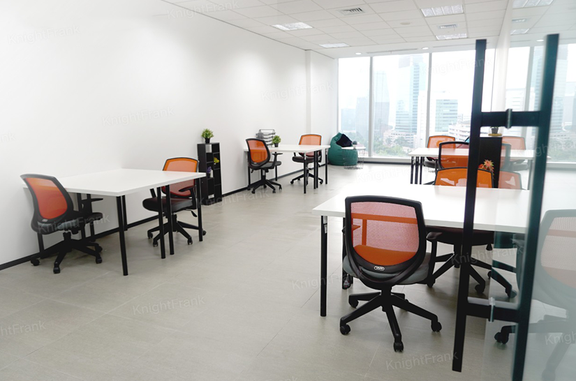 Knight Frank | Fully furnished Service Office at Marquee Sampoerna Strategic Square, South Jakarta | Photo