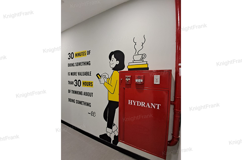Knight Frank | Fully furnished Service Office at Marquee Sampoerna Strategic Square, South Jakarta | Photo