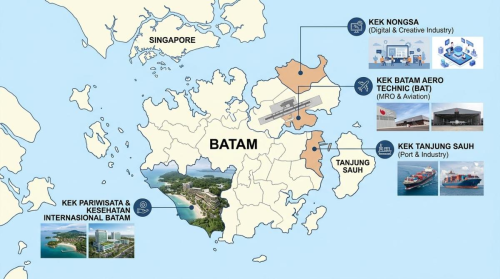 Mengenal 4 Kawasan Ekonomi Khusus (KEK) di Kota Batam | KF Map – Digital Map for Property and Infrastructure in Indonesia