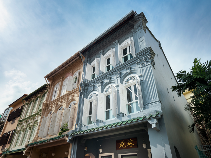 Knight Frank | A Coveted Shophouse in Singapore’s most prestigious District 1 | Crown Jewel Facade