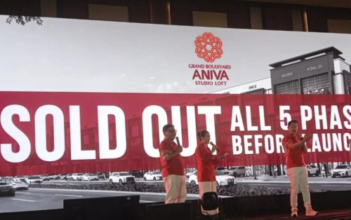 Paramount Land Sells Out Grand Boulevard Aniva Commercial Product | KF Map – Digital Map for Property and Infrastructure in Indonesia
