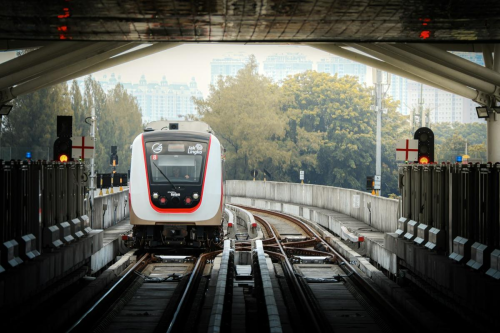 Construction Progress of Jakarta LRT Phase 1B Reaches 51.19% | KF Map – Digital Map for Property and Infrastructure in Indonesia