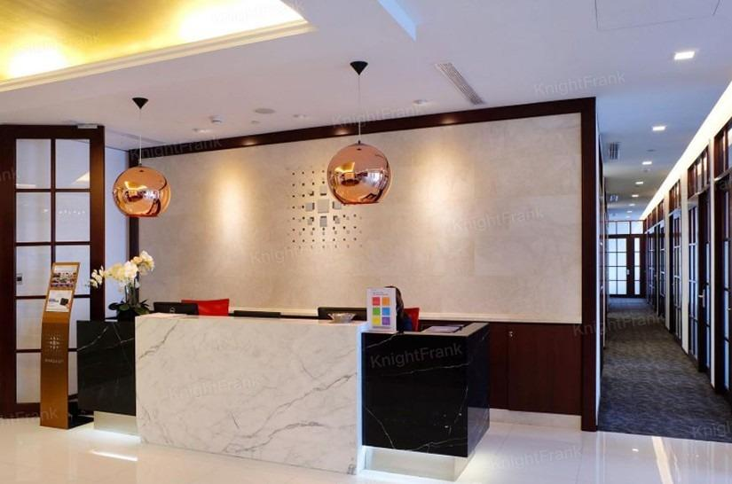 Knight Frank | Fully furnished Service office at Marquee The Plaza Office Tower | Photo