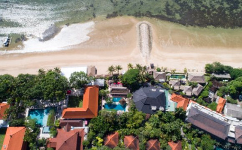 Completed hotel, PT Santrian Group | We provide Indonesia infrastructure map on various property sectors and data. Access property listings, infrastructure developments, news, and valuable transaction data for informed decisions.