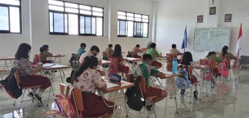 Regina Pacis Elementary School, Private School | We provide Indonesia infrastructure map on various property sectors and data. Access property listings, infrastructure developments, news, and valuable transaction data for informed decisions.