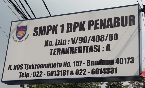 BPK Penabur 1 Bandung Junior High School, Private School | We provide Indonesia infrastructure map on various property sectors and data. Access property listings, infrastructure developments, news, and valuable transaction data for informed decisions.