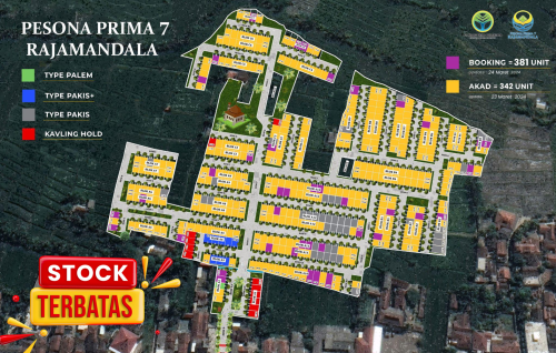 Pesona Prima 7 Rajamandala, residential commercial for lease sale, dijual disewakan, PT Kreasi Prima Nusantara | We provide Indonesia infrastructure map on various property sectors and data. Access property listings, infrastructure developments, news, and valuable transaction data for informed decisions.