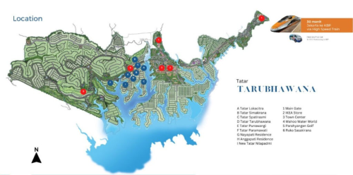 Tatar Tarubhawana - Kota Baru Parahyangan, residential commercial for lease sale, dijual disewakan, Lyman Group | We provide Indonesia infrastructure map on various property sectors and data. Access property listings, infrastructure developments, news, and valuable transaction data for informed decisions.