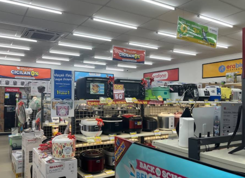 Erablue Electronics Citeureup, Stand Alone Retail | We provide Indonesia infrastructure map on various property sectors and data. Access property listings, infrastructure developments, news, and valuable transaction data for informed decisions.
