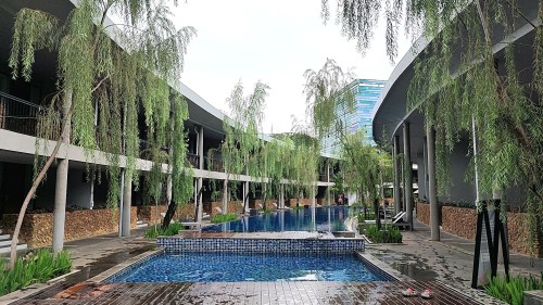 Completed hotel, Archipelago International | We provide Indonesia infrastructure map on various property sectors and data. Access property listings, infrastructure developments, news, and valuable transaction data for informed decisions.
