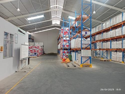Denka Estop Warehouse, Warehouse, Hissan Trading Indonesia | We provide Indonesia infrastructure map on various property sectors and data. Access property listings, infrastructure developments, news, and valuable transaction data for informed decisions.