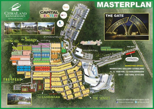 CitraLand Banjarmasin, residential commercial for lease sale, dijual disewakan, Ciputra Development Tbk | We provide Indonesia infrastructure map on various property sectors and data. Access property listings, infrastructure developments, news, and valuable transaction data for informed decisions.