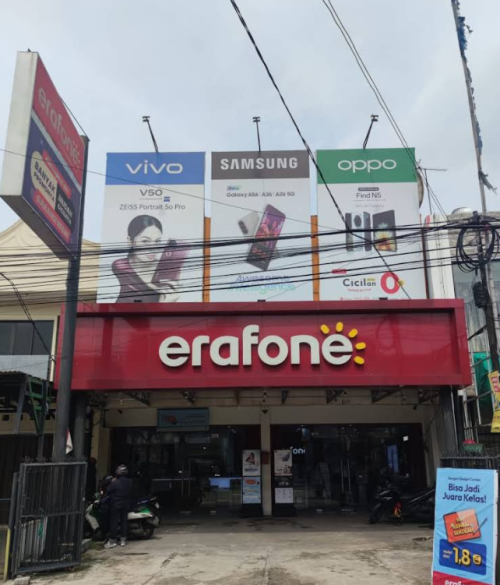 Erafone Megastore Bintara Raya, Stand Alone Retail | We provide Indonesia infrastructure map on various property sectors and data. Access property listings, infrastructure developments, news, and valuable transaction data for informed decisions.