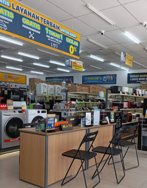Erablue Electronics Cikarang Sukatani, Stand Alone Retail | We provide Indonesia infrastructure map on various property sectors and data. Access property listings, infrastructure developments, news, and valuable transaction data for informed decisions.