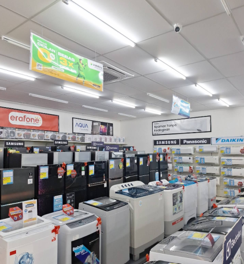 Erablue Electronics Patriot, Stand Alone Retail | We provide Indonesia infrastructure map on various property sectors and data. Access property listings, infrastructure developments, news, and valuable transaction data for informed decisions.