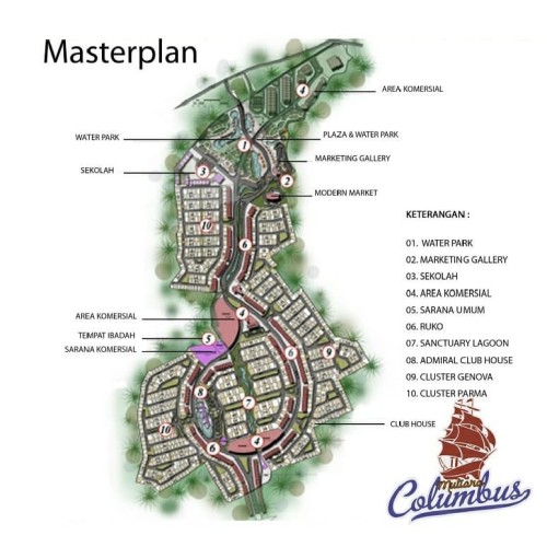Mutiara Columbus  merupakan salah satu kawasan perumahan yang terletak di Kota Bekasi, tepatnya di Jl. Raya Cimuning, Kecamatan Mustika Jaya. Kawasan perumahan...