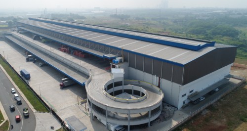 MMP-Block AE berlokasi di Jl. Kp. Tangsi Jatiwangi, Kecamatan Cikarang Barat, Kabupaten Bekasi, Provinsi Jawa Barat. Warehouse ini dikembangkan oleh Mega Manung...