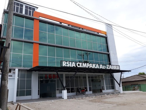 Cempaka Az-Zahra Mother and Child Hospital, Hospital | We provide Indonesia infrastructure map on various property sectors and data. Access property listings, infrastructure developments, news, and valuable transaction data for informed decisions.