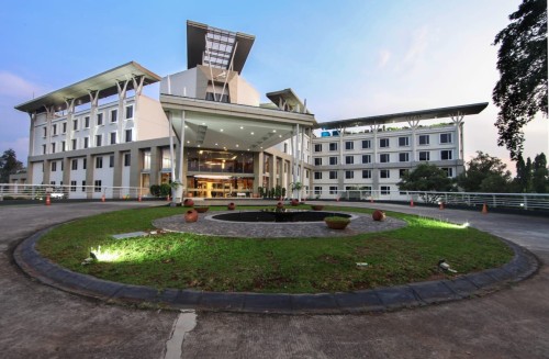 Completed hotel, Krakatau Steel | We provide Indonesia infrastructure map on various property sectors and data. Access property listings, infrastructure developments, news, and valuable transaction data for informed decisions.