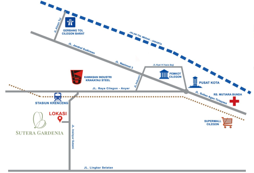 Sutera Gardenia - Grand Sutera Cilegon, residential commercial for lease sale, dijual disewakan, MASGROUP | We provide Indonesia infrastructure map on various property sectors and data. Access property listings, infrastructure developments, news, and valuable transaction data for informed decisions.
