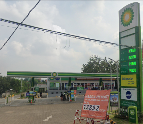 SPBU BP Raya Sawangan, Gas Station, Depok | KF Map – Digital Map for ...
