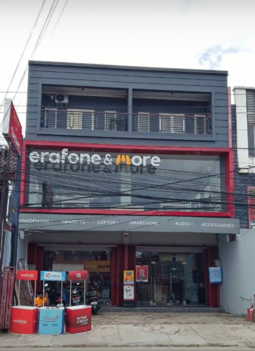 Erafone Kemakmuran Depok, Stand Alone Retail | We provide Indonesia infrastructure map on various property sectors and data. Access property listings, infrastructure developments, news, and valuable transaction data for informed decisions.