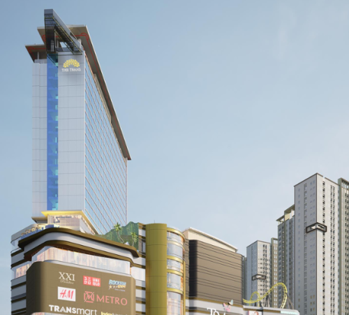 Completed hotel, Trans Corp | We provide Indonesia infrastructure map on various property sectors and data. Access property listings, infrastructure developments, news, and valuable transaction data for informed decisions.