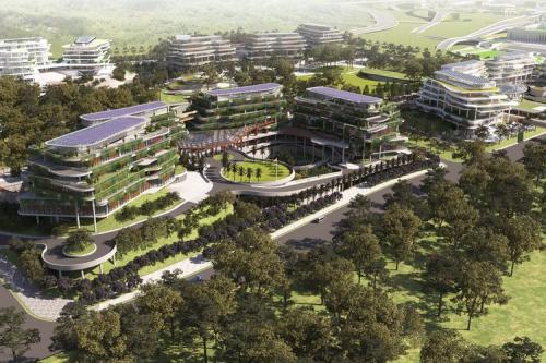 IKN Nusantara (Phase 1A) - Kemenko Office, Landmark | We provide Indonesia infrastructure map on various property sectors and data. Access property listings, infrastructure developments, news, and valuable transaction data for informed decisions.