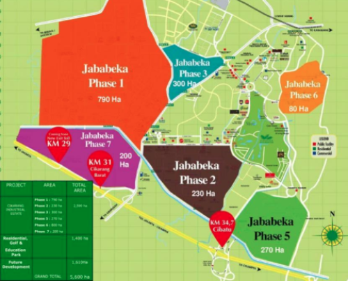 Jababeka Industrial Estate - Cikarang (JIEC) terletak di Kota Bekasi, Cikarang Utara, Kabupaten Bekasi, Jawa Barat. Kawasan industri dengan luas sekitar 2.267 H...