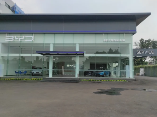BYD Arista Sunter, Automotive Dealership | We provide Indonesia infrastructure map on various property sectors and data. Access property listings, infrastructure developments, news, and valuable transaction data for informed decisions.