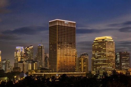 Completed hotel, Trikarya Sempana | We provide Indonesia infrastructure map on various property sectors and data. Access property listings, infrastructure developments, news, and valuable transaction data for informed decisions.
