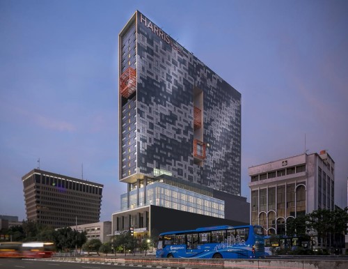 Completed hotel, Harris Group | We provide Indonesia infrastructure map on various property sectors and data. Access property listings, infrastructure developments, news, and valuable transaction data for informed decisions.
