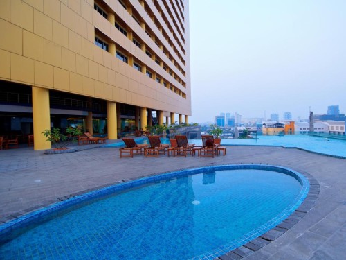 Completed hotel, Merlynn Park Hotel | We provide Indonesia infrastructure map on various property sectors and data. Access property listings, infrastructure developments, news, and valuable transaction data for informed decisions.