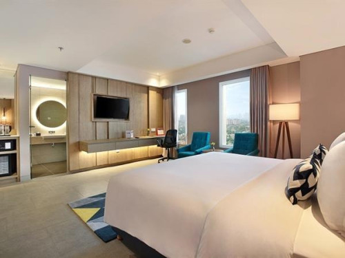 Completed hotel, Swiss-bel Hotel | We provide Indonesia infrastructure map on various property sectors and data. Access property listings, infrastructure developments, news, and valuable transaction data for informed decisions.