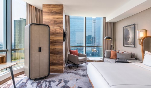 Completed hotel, Agung Sedayu Group | We provide Indonesia infrastructure map on various property sectors and data. Access property listings, infrastructure developments, news, and valuable transaction data for informed decisions.