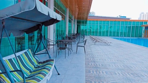 Completed hotel, Win Hotel | We provide Indonesia infrastructure map on various property sectors and data. Access property listings, infrastructure developments, news, and valuable transaction data for informed decisions.