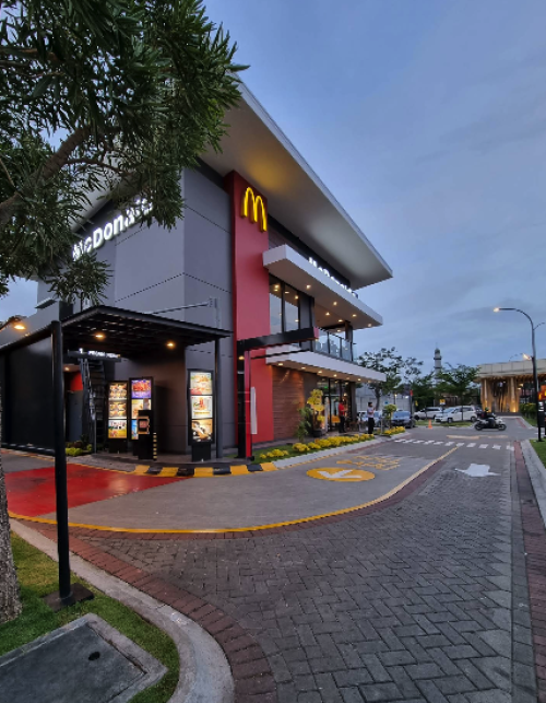 McDonald's Sedayu City, Stand Alone Retail | We provide Indonesia infrastructure map on various property sectors and data. Access property listings, infrastructure developments, news, and valuable transaction data for informed decisions.