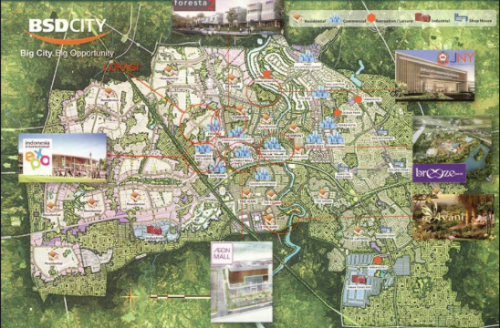 BSD City merupakan kota mandiri yang terletak di Kota Tangerang, tepatnya di Kecamatan Serpong. Kawasan seluas 6.000 hektare ini dilengkapi dengan lebih dari 70...