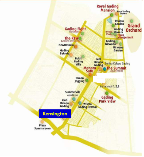 Kelapa Gading merupakan salah satu permukiman yang dikembangkan oleh PT Summarecon Agung Tbk, awalnya hanya seluas 10 hektar saat pengembangan dimulai pada tahu...