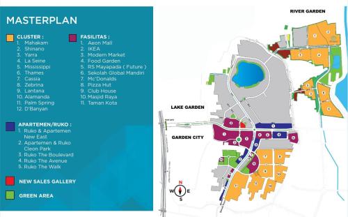 Shinano - Jakarta Garden City, residential commercial for lease sale, dijual disewakan, PT ModernLand Realty Tbk | We provide Indonesia infrastructure map on various property sectors and data. Access property listings, infrastructure developments, news, and valuable transaction data for informed decisions.