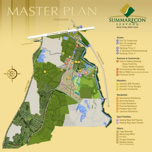 Summarecon & Paramount Serpong merupakan kota mandiri yang terletak di Kelapa Dua, Tangerang. Kawasan seluas 1.843 hektare ini dilengkapi dengan 46 cluster peru...