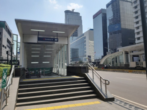 Bundaran HI Station, MRT Station | We provide Indonesia infrastructure map on various property sectors and data. Access property listings, infrastructure developments, news, and valuable transaction data for informed decisions.