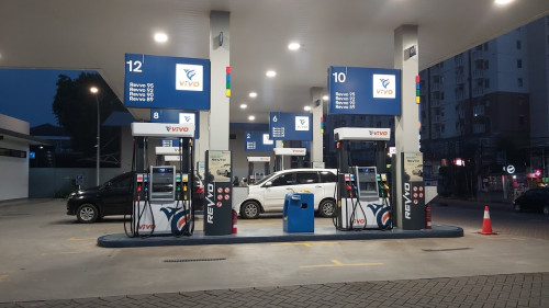 SPBU Vivo Radar Auri, Gas Station | We provide Indonesia infrastructure map on various property sectors and data. Access property listings, infrastructure developments, news, and valuable transaction data for informed decisions.
