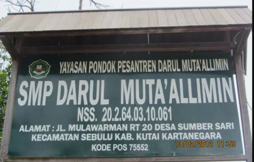 Darul Mutaalimin Junior High School, Private School | We provide Indonesia infrastructure map on various property sectors and data. Access property listings, infrastructure developments, news, and valuable transaction data for informed decisions.