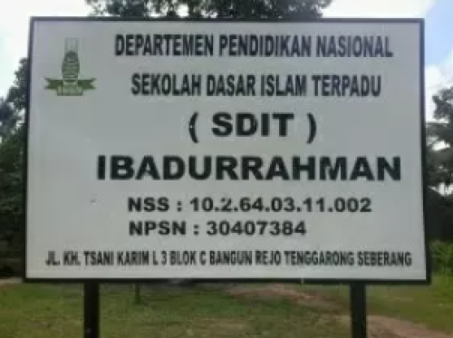 Ibadurrahman Integrated Islamic Elementary School, Private School | We provide Indonesia infrastructure map on various property sectors and data. Access property listings, infrastructure developments, news, and valuable transaction data for informed decisions.