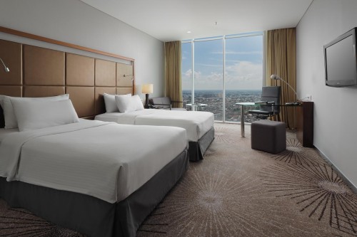 Completed hotel, PT Global Medan Town Square | We provide Indonesia infrastructure map on various property sectors and data. Access property listings, infrastructure developments, news, and valuable transaction data for informed decisions.