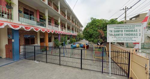 Santo Thomas 1 Kindergarten, Private School | We provide Indonesia infrastructure map on various property sectors and data. Access property listings, infrastructure developments, news, and valuable transaction data for informed decisions.