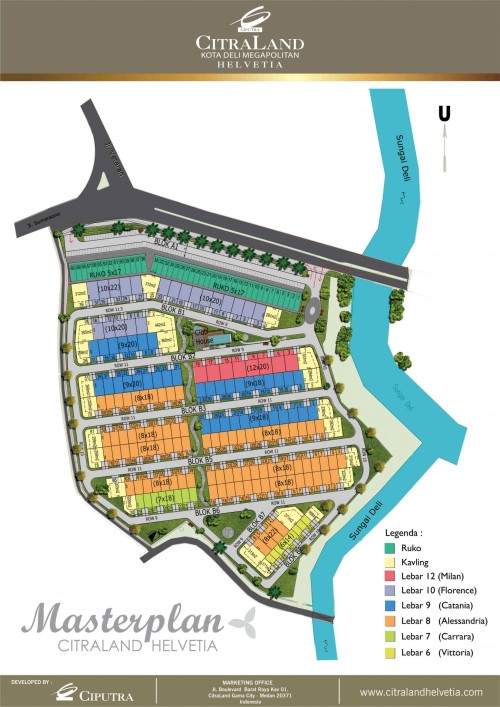 CitraLand Kota Deli Megapolitan Helvetia, residential commercial for lease sale, dijual disewakan | We provide Indonesia infrastructure map on various property sectors and data. Access property listings, infrastructure developments, news, and valuable transaction data for informed decisions.